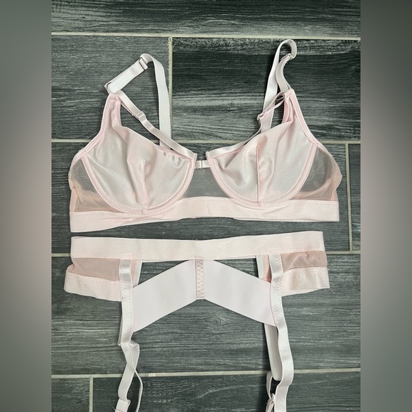 NWOT Kaei & Shi Pink Lingerie - Picture 3 of 8